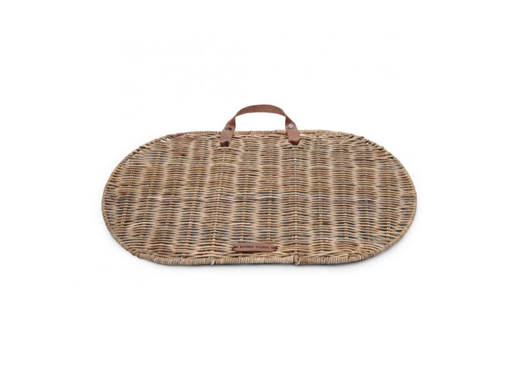 457540 placemat RR rustic ratan bag Rivièra Maison RM