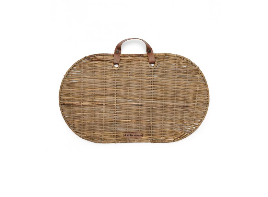 457540 placemat RR rustic ratan bag Rivièra Maison RM boven