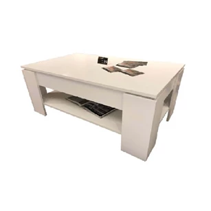 Uni universal salontafel trendteam opbergvak budget 1100-139-01 wit