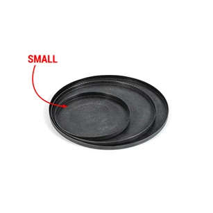 TH1098 graphite sand texture plate pijl Dekocandle