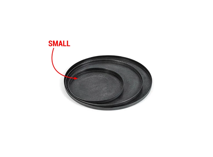 TH1098 graphite sand texture plate pijl Dekocandle