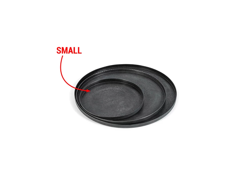 TH1098 graphite sand texture plate pijl Dekocandle