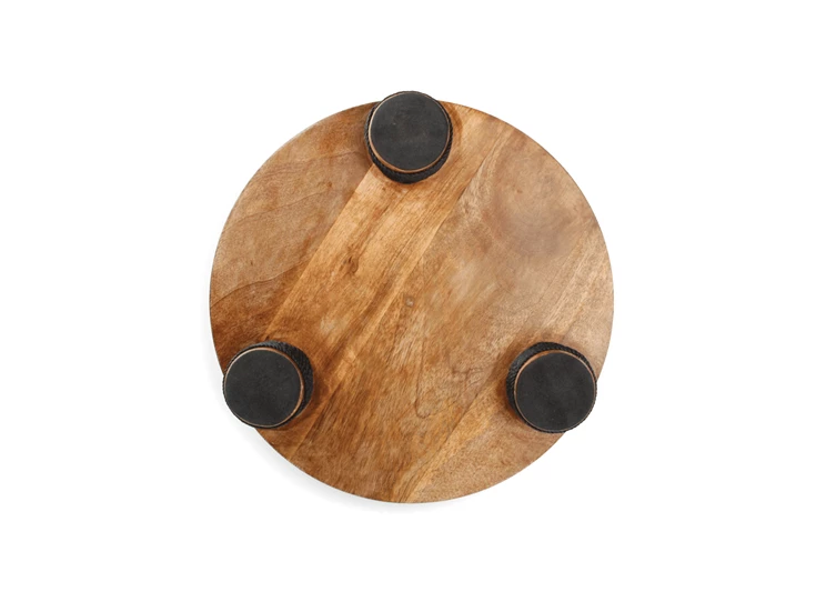 SP47885 Serveerplank 31,5xH6cm hout Madeira Salt and Pepper S&P onderkant