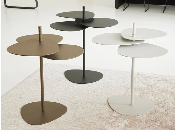 Sfeerfoto Bijzettafel Flower metaal Joli