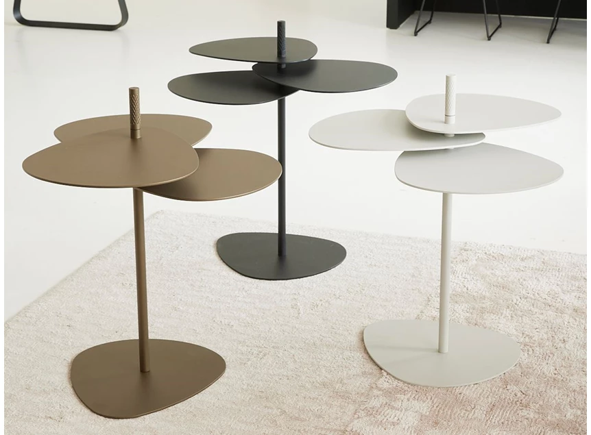 Sfeerfoto Bijzettafel Flower metaal Joli