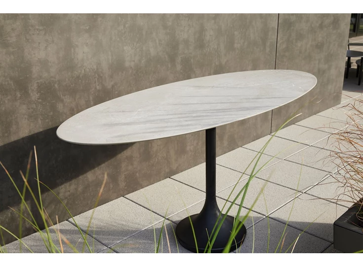 Sfeerfoto Tafel Central Elyps keramiek Joli