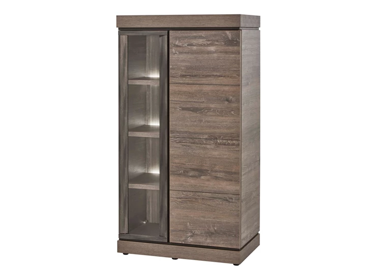 KV1R donkerbruin eik K538 evan belluno vitrine rechts