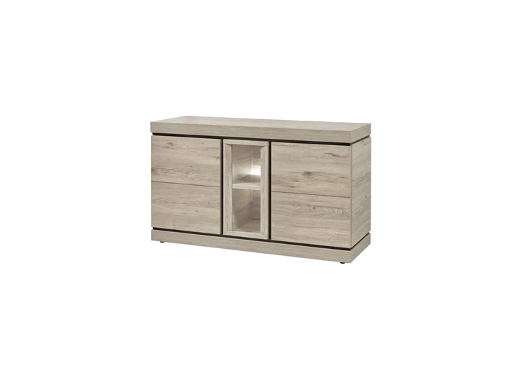 DR1 belluno kleine dressoir lichtgrijs K541 evan