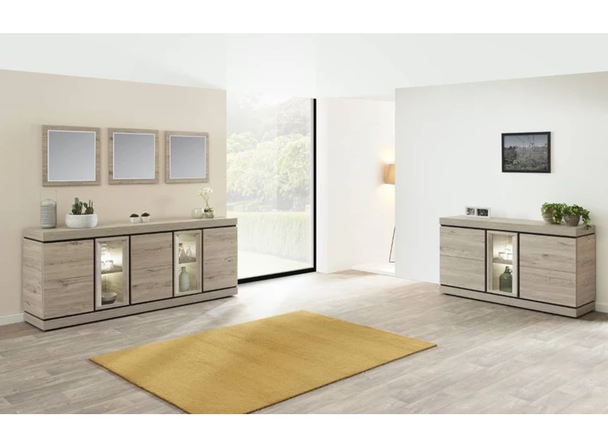 Belluno eetkamer evan lichtgrijs K541