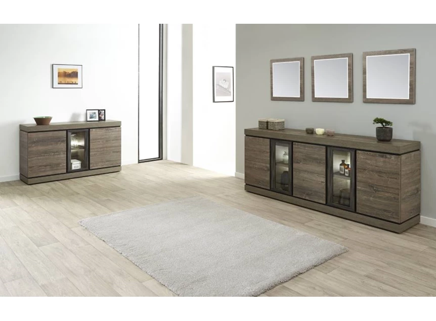 sfeerbeeld belluno K538 donkerbruin evan eetkamer