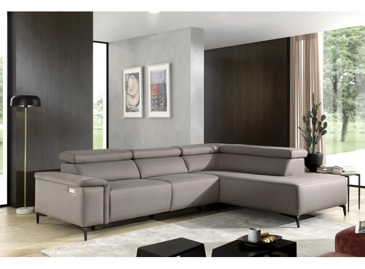 Hoeksalon Vince in leder sfeer