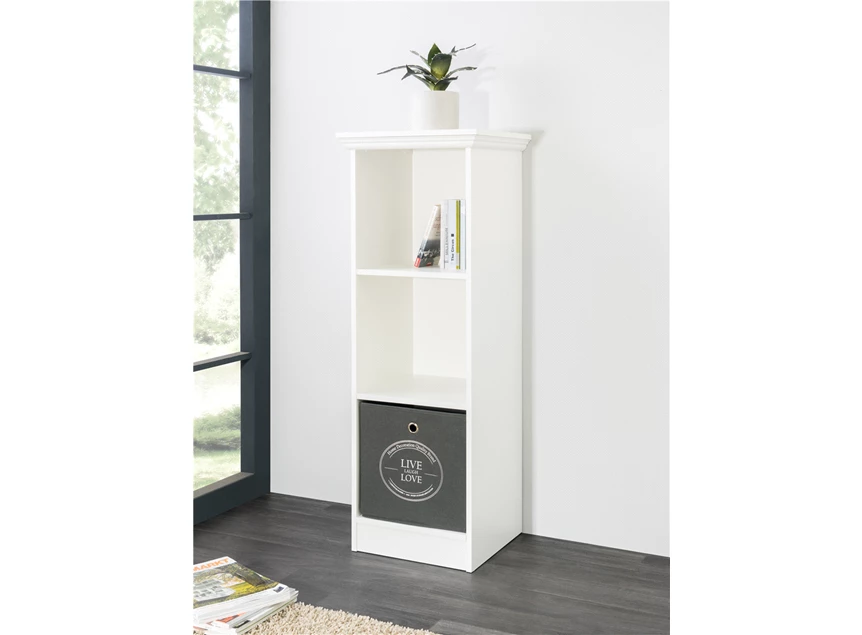 Landwood 23 wit hout landelijk finori 3 open vakken opbergrek 1905