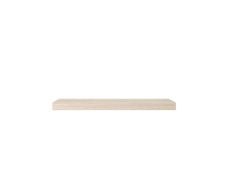 Shelvy 60 ash oak 2396 wandrek finori wandplank eenvoudig budget opbergen hout as eik 60cm hangplank