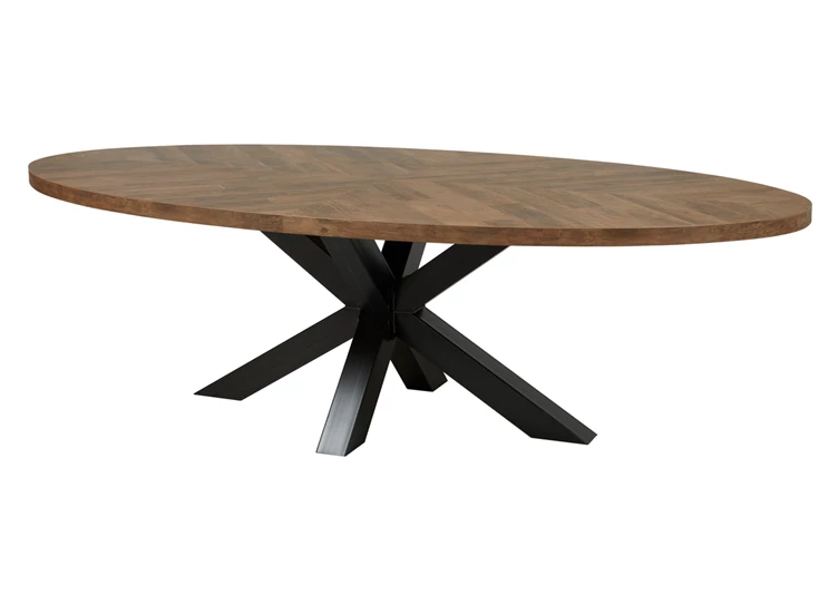 Tafel TOV23MM50 meubar old teak fishbone