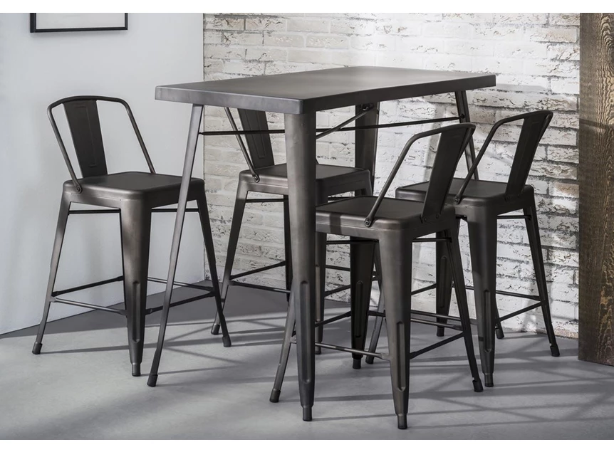 Barstoel 'BISTRO' Zijlstra Grijs Sfeer