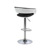 Barstoel Grace zwart/wit met gaslift Actona