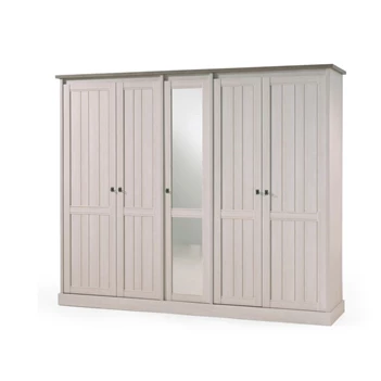 York K5S1 kleerkast 5 deuren 1 spiegel