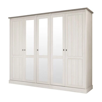 York K5S3 kleerkast 5 deuren 3 spiegels