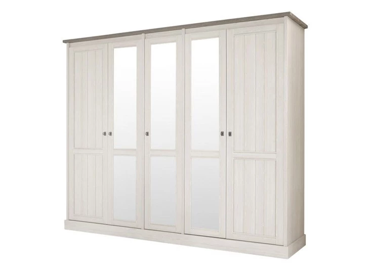 York K5S3 kleerkast 5 deuren 3 spiegels