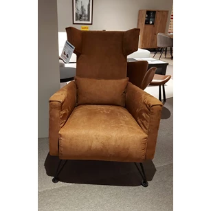 Design zetel jimmy leather 127 brandy