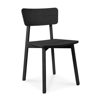 Stoel Oak Casale Black Dining Chair 50673 Ethnicraft