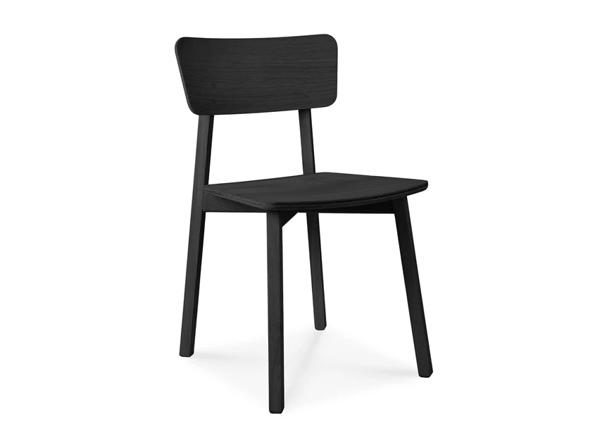 Stoel Oak Casale Black Dining Chair 50673 Ethnicraft