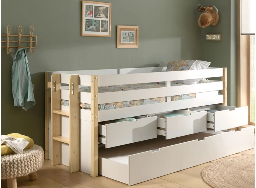 Kajuitbed Aangekleed