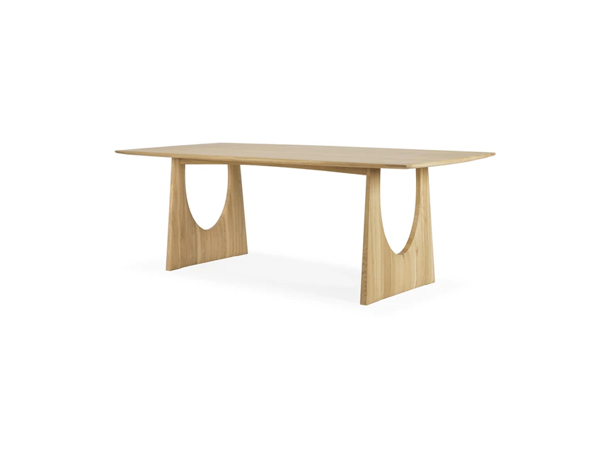 Tafel Oak Geometric Dining Table 53057 Ethnicraft