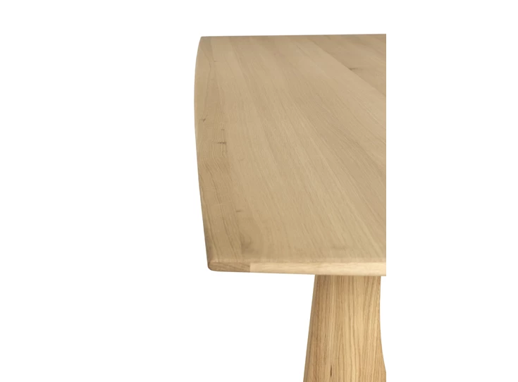 Bladrand Oak Geometric Dining Table 53057 Ethnicraft