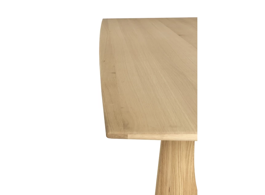 Bladrand Oak Geometric Dining Table 53057 Ethnicraft