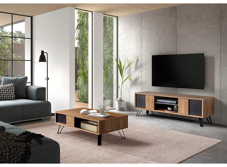 woonkamerset tv meubel met salontafel