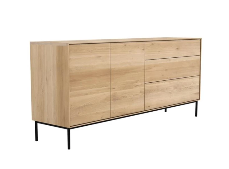 Zijkant Oak Whitebird Sideboard 51468 Ethnicraft