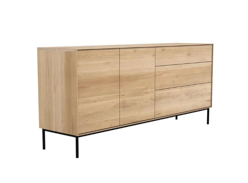 Zijkant Oak Whitebird Sideboard 51468 Ethnicraft
