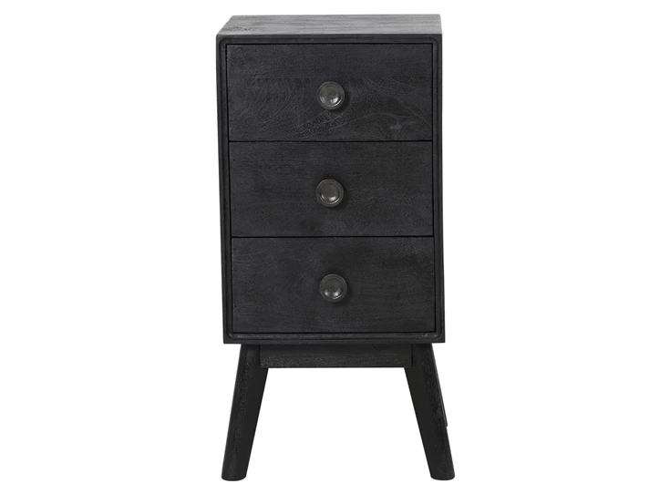 Nachttafel donker hout