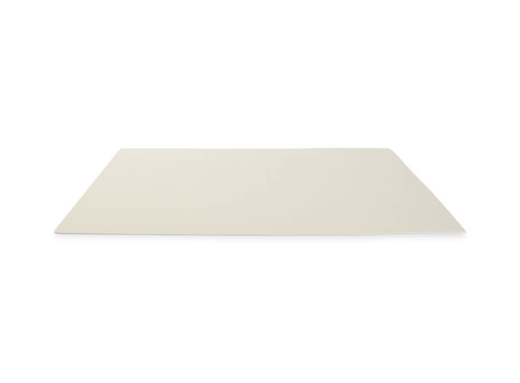 Tabletop placemat- 43x30cm- vissengraat- wit- plat