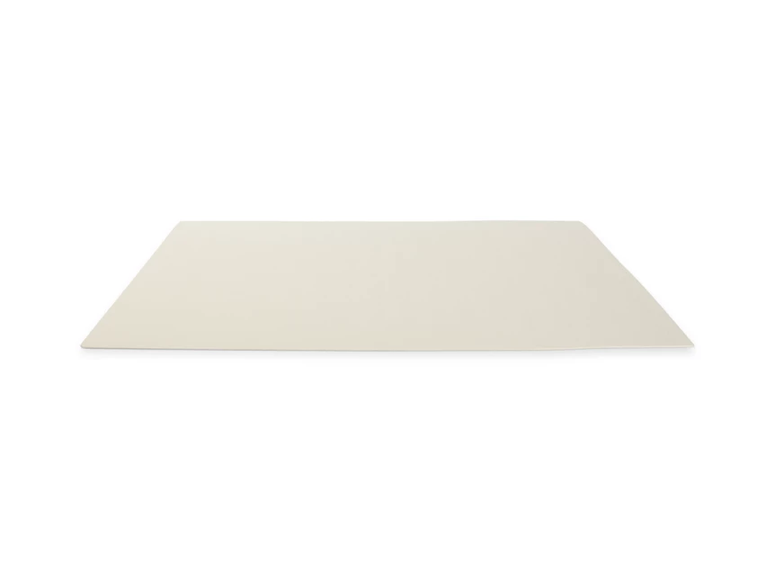Tabletop placemat- 43x30cm- vissengraat- wit- plat