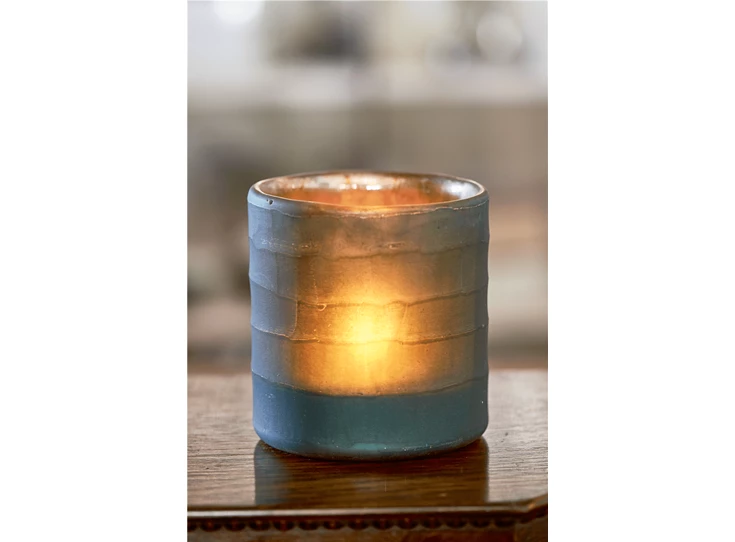 350240 Rivièra Maison RM Votive Charles Street Blauw Sfeer