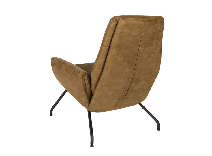 achterkant relax fauteuil 3494 moss groen microleder hjord knudsen