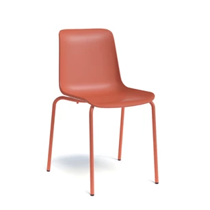 Stoel Paris oranje rood