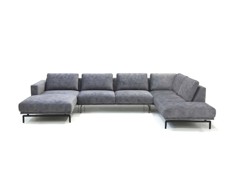 Zetel Lotus met longchair en ziteiland