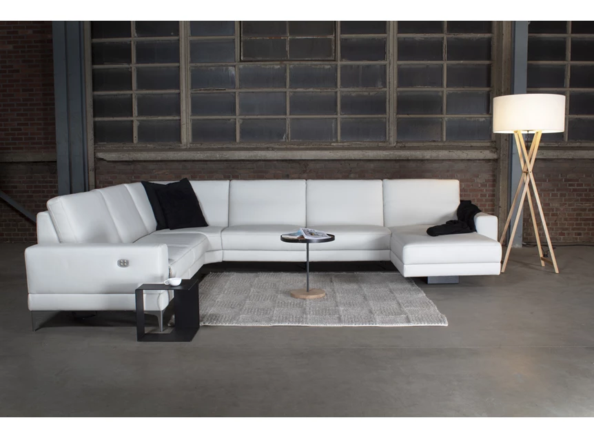 Hoeksalon PESCARA mecam wit grote