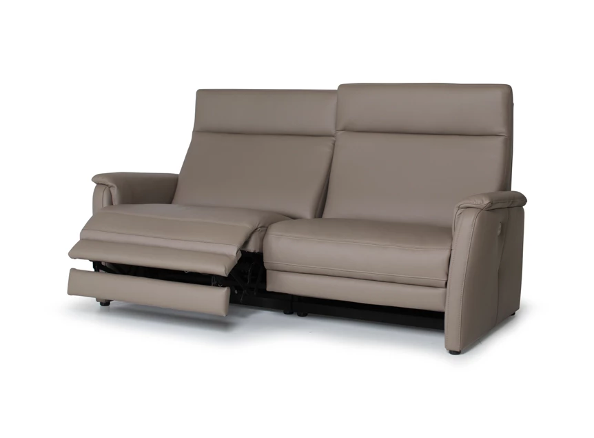 Zetel Julia Neo-Style Grijs 2 Seater schuin relaxfunctie