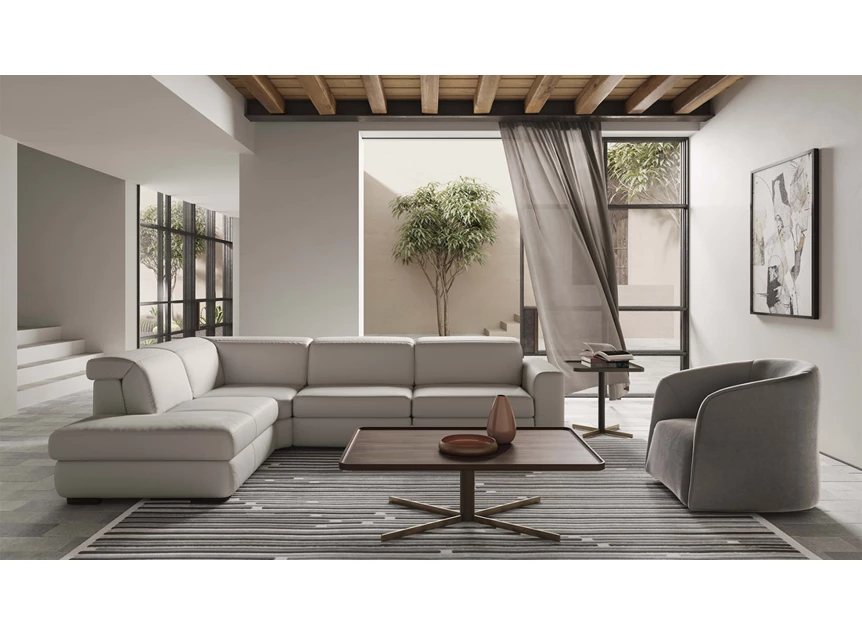 Sfeerfoto Hoeksalon Diesis 2828 Natuzzi Italia