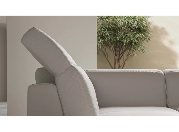 Verstelbare hoofdsteun Hoeksalon Diesis 2828 Natuzzi Italia