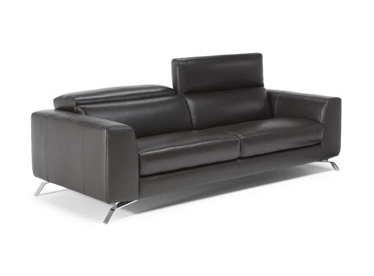 zetel pensiero B795 canape 3zit sofa Natuzzi editions zwart