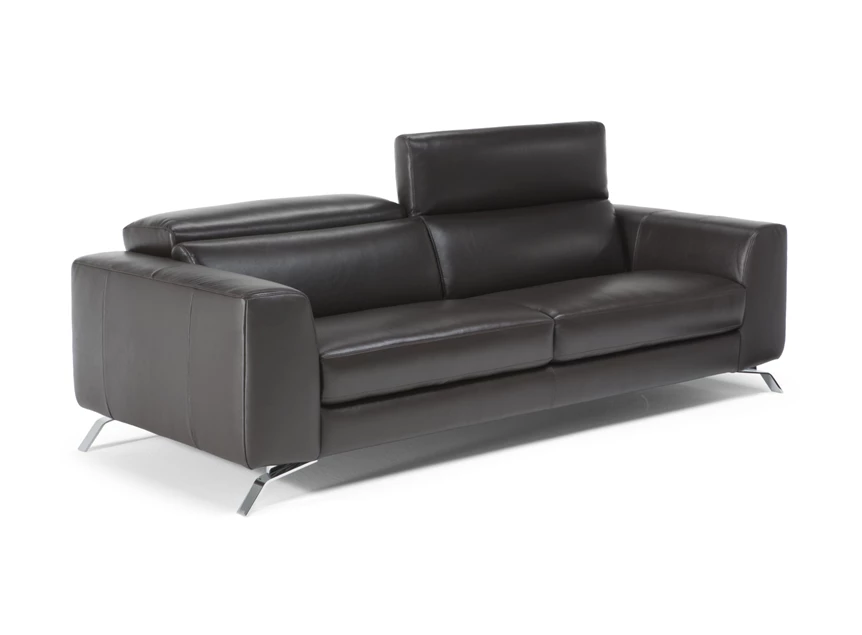zetel pensiero B795 canape 3zit sofa Natuzzi editions zwart