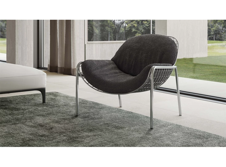 sfeerbeeld zoom Bijzetzetel Lave 3098 Natuzzi Italia