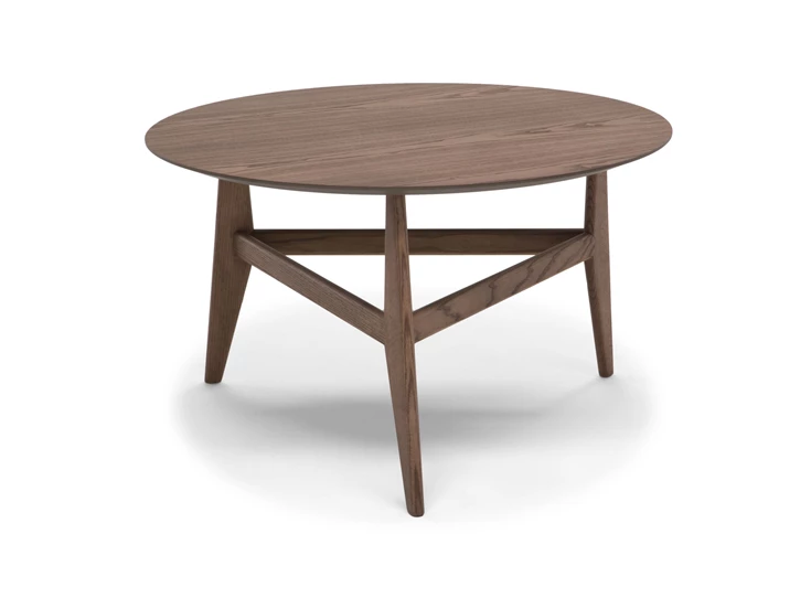 Hoektafel Plettro hout natuzzi editions