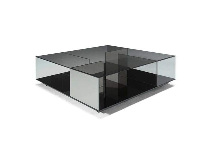 Salontafel Labirinto T140V04 Smoke Natuzzi Italia