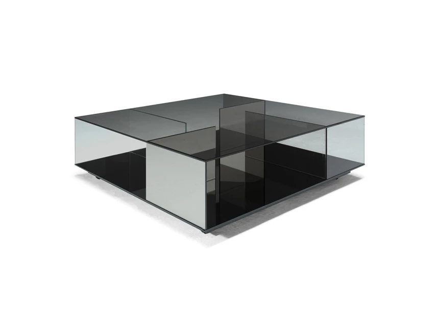 Salontafel Labirinto T140V04 Smoke Natuzzi Italia